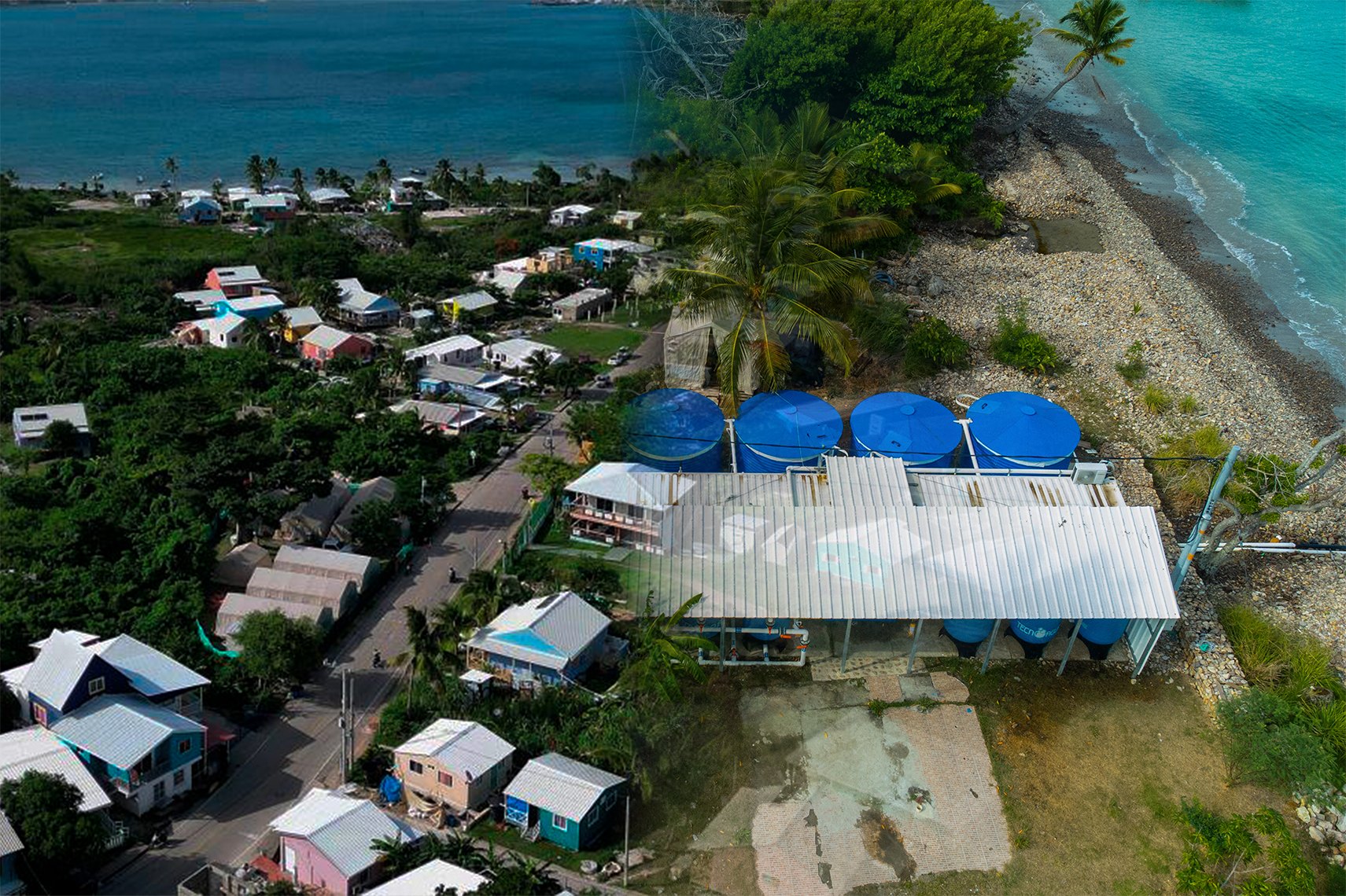 Providencia después del huracán iota